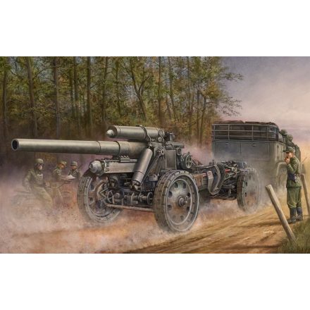Trumpeter German 15cm s.FH 18 Field Howitzer makett