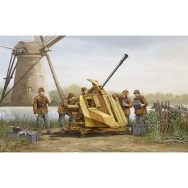Trumpeter FLAK 43 (German 3.7cm anti-aircraft gun) makett