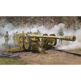 Trumpeter German 128mm Pak44 (Rhien) makett