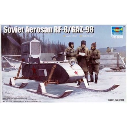 Trumpeter Soviet Aerosan RF-8 makett