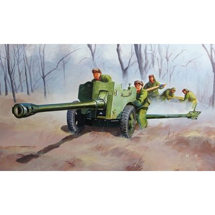 Trumpeter Chinese Type 56 Divisional Gun makett