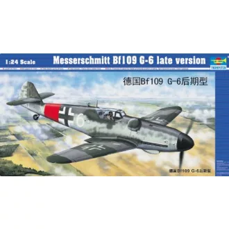   Trumpeter Messerschmitt Bf 109 G-6 späte Version repülőgép makett