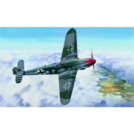 Trumpeter Messerschmitt Bf109 K-4 makett