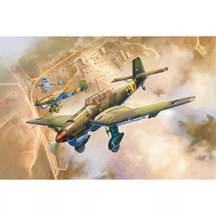 Trumpeter Junkers Ju-87B-2 Stuka makett