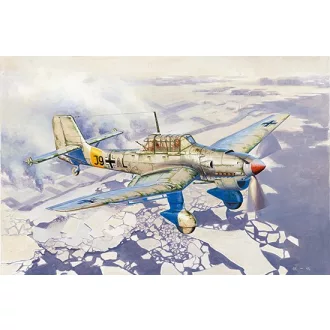 Trumpeter Junkers Ju-87B-2/U4 Stuka repülőgép makett