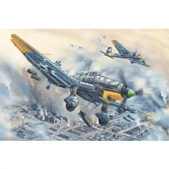 Trumpeter Junkers Ju-87D-5 Stuka repülőgép makett