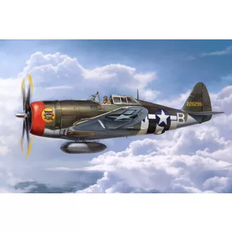   Trumpeter Republic P-47 D Thunderbolt Razorback repülőgép makett