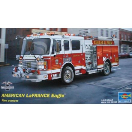 Trumpeter American LaFrance Eagle Fire Pumper 2002 makett