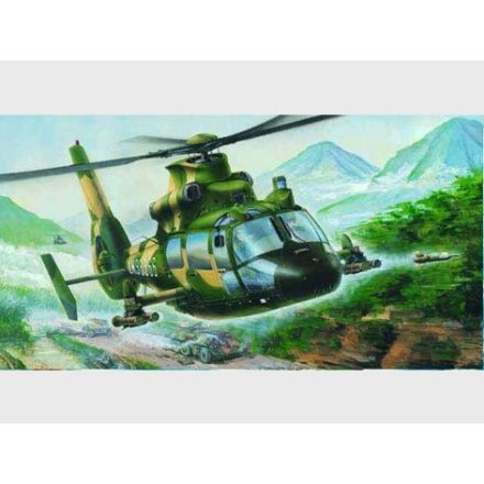 Trumpeter Z-9 G Bewaffneter Helicopter makett