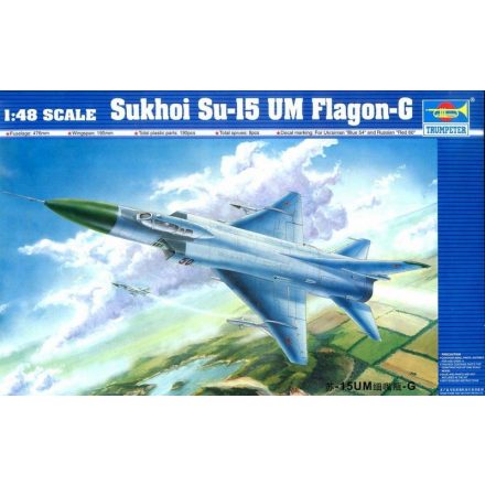 Trumpeter Sukhoi Su-15 UM Flagon F makett