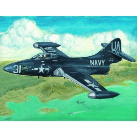  Trumpeter F9F-2P ''Phanter'' US Navy makett