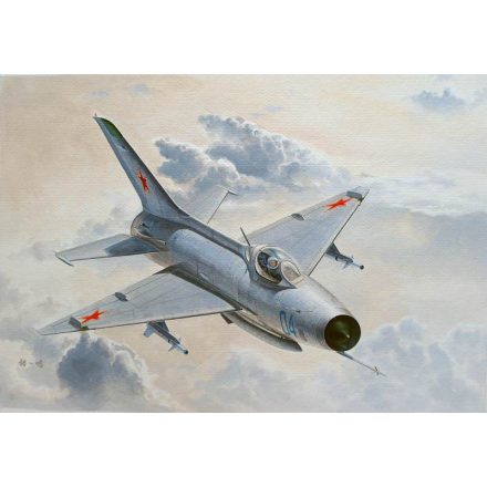 Trumpeter MiG-21 F-13/J-7 Fighter makett