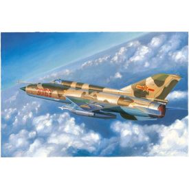 Trumpeter J-7C/J-7D Fighter makett