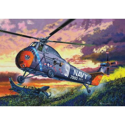 Trumpeter H-34 US NAVY RESCUE makett