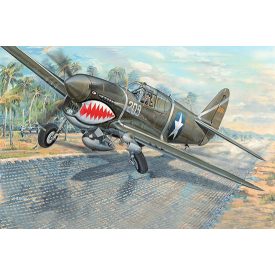 Trumpeter P-40F War Hawk makett