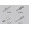 Trumpeter U.S. Aircraft Weapons: Missiles makett kiegészítő