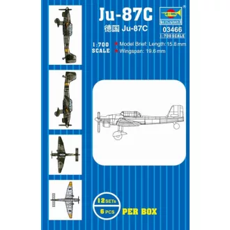 Trumpeter Ju-87 makett kiegészítő