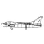 Trumpeter F-8 Crusader makett kiegészítő