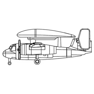 Trumpeter E-1B Tracer makett kiegészítő