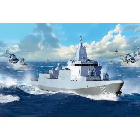 Trumpeter PLA Navy Type 055 Destroyer makett