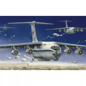 Trumpeter Iljushin IL-76 Candid Transport repülő makett