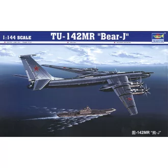 Trumpeter TU142MR Bear-J repülő makett