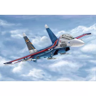   Trumpeter Russian Su-27UB Flanker C 1:144 repülőgép makett