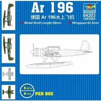 Trumpeter AR196 makett kiegészítő