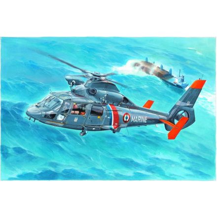 Trumpeter AS365N2 Dolphin 2 Helicopter makett