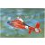 Trumpeter US Coast Guard HH-65C Dolphin Helicopter makett