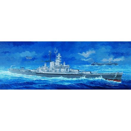 Trumpeter USS Massachusetts BB-59 makett