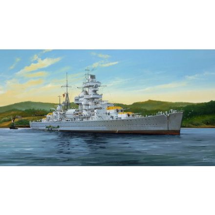 Trumpeter German Cruiser Admiral Hipper 1941 makett