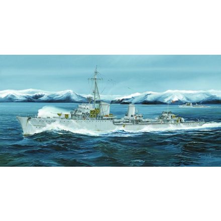 Trumpeter German Zerstorer Z-25, 1944 makett