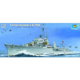 Trumpeter German Zerstörer Z-43, 1944 makett