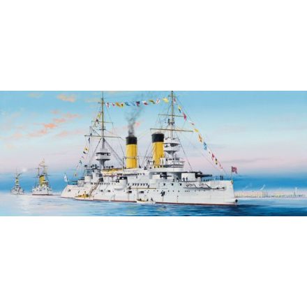 Trumpeter Russian Navy Tsesarevich Battleship 1904 makett