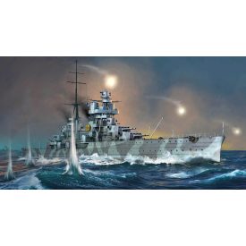 Trumpeter Italian Heavy Cruiser Fiume makett