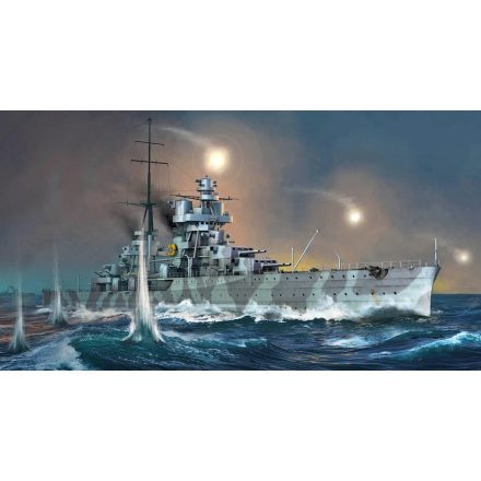 Trumpeter Italian Heavy Cruiser Fiume makett