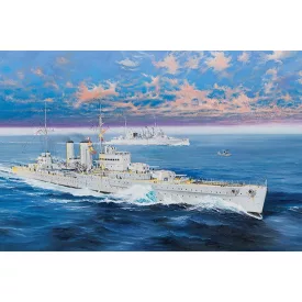 Trumpeter HMS Exeter makett