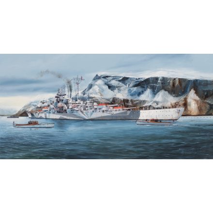 Trumpeter German Tirpitz Battleship  makett