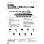 Trumpeter 12,8cm PAK 44 Waffenträger Krupp 1 makett