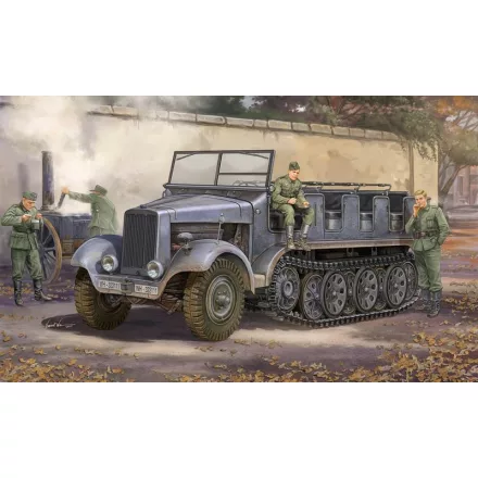 Trumpeter German Sd.Kfz.6 Halbk.zugm. Pionierausf. makett