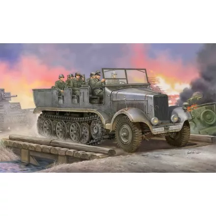 Trumpeter German Sd.Kfz.6 Halbkettenzugm. Artill. makett