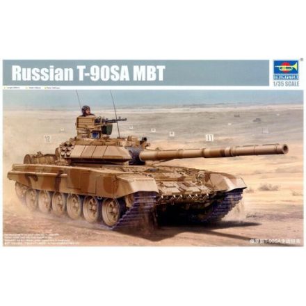 Trumpeter Rusian T-90C MBT-Welded Turret makett