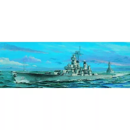 Trumpeter USS Iowa BB-61 1984 makett