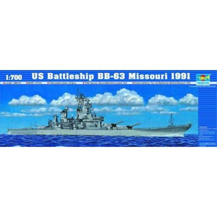 Trumpeter USS Missouri BB-63 makett