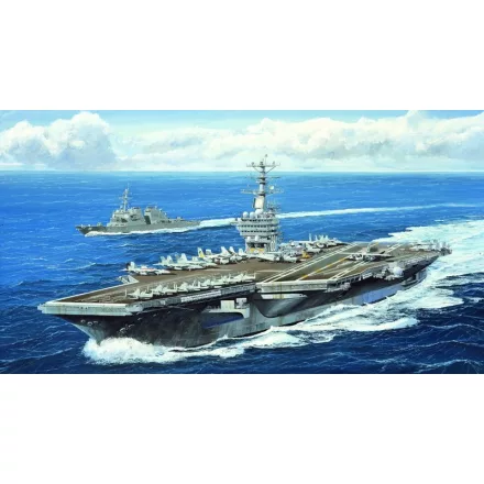 Trumpeter USS Nimitz CVN-68 2005 makett