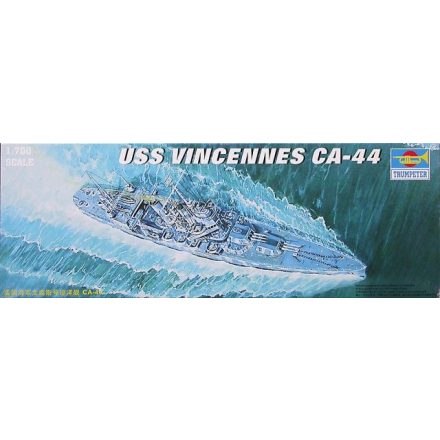 Trumpeter USS Vincennes CA-44 makett