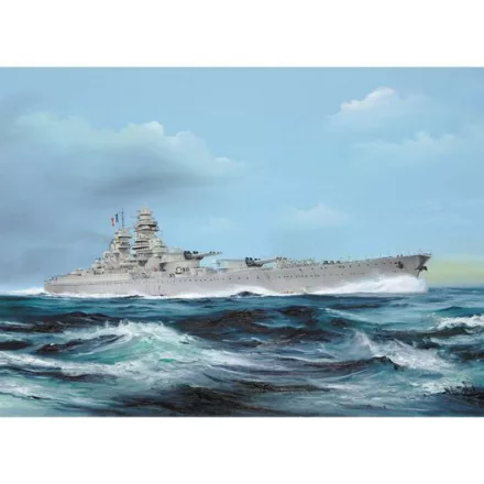 Trumpeter Battelship Richelieu 1949 makett