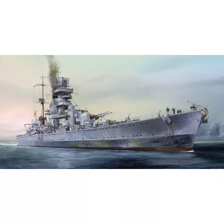 Trumpeter German cruiser Prinz Eugen 1945 makett