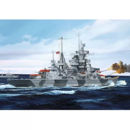 Trumpeter German Cruiser Admiral Hipper 1941 makett